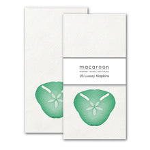 Load image into Gallery viewer, Macaroon Slim Napkins - Pansy Seaglass
