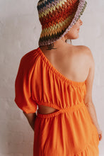 Load image into Gallery viewer, Brit Bom Comes in Waves Dress - Orange
