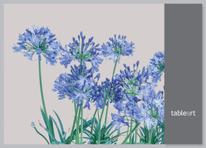 Tableart Disposable Placemats - Agapanthus