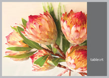 Load image into Gallery viewer, Tableart Disposable Placemats - Protea Robijn (Red)
