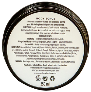 Geranium & Rose Body Scrub