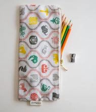 Load image into Gallery viewer, A Love Supreme Extra Length Pencil Case - Africa Untamed Soft Sand
