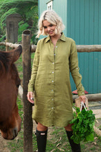 Load image into Gallery viewer, Elula Okavango Knee Length Dress - Khaki
