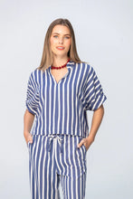 Load image into Gallery viewer, Signature Luna Shirt - Blue/White
