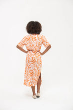 Load image into Gallery viewer, Signature Santorini Dress - Coral/White

