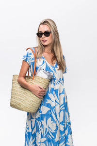 Signature Riviera Dress - Blue/White