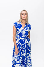 Load image into Gallery viewer, Signature Cabo Dress  - Blue &amp; White
