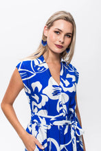 Load image into Gallery viewer, Signature Cabo Dress  - Blue &amp; White
