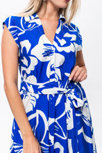 Load image into Gallery viewer, Signature Cabo Dress  - Blue &amp; White
