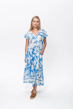 Load image into Gallery viewer, Signature Riviera Dress - Blue/White
