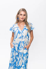 Load image into Gallery viewer, Signature Riviera Dress - Blue/White
