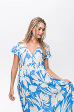 Load image into Gallery viewer, Signature Riviera Dress - Blue/White
