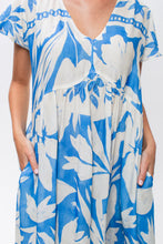 Load image into Gallery viewer, Signature Riviera Dress - Blue/White
