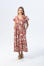 Load image into Gallery viewer, Signature Riviera Dress - Crème/Rust
