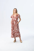 Load image into Gallery viewer, Signature Riviera Dress - Crème/Rust
