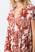 Load image into Gallery viewer, Signature Riviera Dress - Crème/Rust
