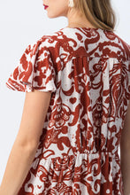 Load image into Gallery viewer, Signature Riviera Dress - Crème/Rust
