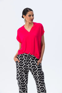 Signature Corfu Summer Tee - Pink