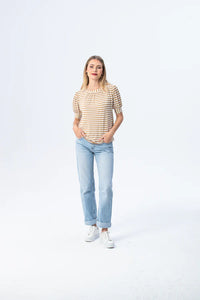 Signature Aspen Summer Tee - Crème /White