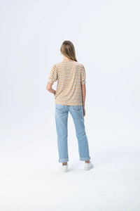 Signature Aspen Summer Tee - Crème /White