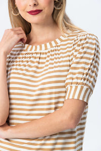 Signature Aspen Summer Tee - Crème /White
