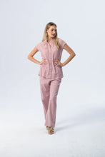 Load image into Gallery viewer, Signature Sydney Wide Leg Pants - Red/ White

