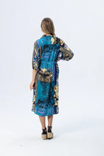 Load image into Gallery viewer, Signature Monaco Dress - Blue Abstract
