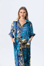 Load image into Gallery viewer, Signature Monaco Dress - Blue Abstract
