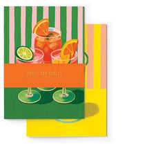 Load image into Gallery viewer, Macaroon A5 Soft Covered Journal Set of 2  - Amalfi Cocktails
