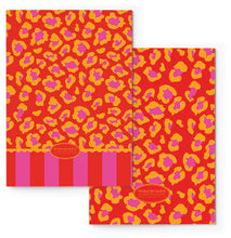 Load image into Gallery viewer, Macaroon A5 Soft Covered Journal Set of 2  - Lumo Leopard Coral
