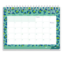 Load image into Gallery viewer, Macaroon 2026 Tent Calendar - Lumo Leopard
