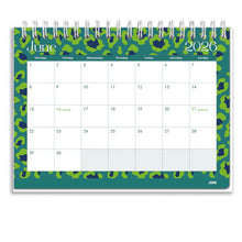Load image into Gallery viewer, Macaroon 2026 Tent Calendar - Lumo Leopard
