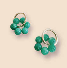 Load image into Gallery viewer, Summer &amp; Salt Blue Cleo Earrings
