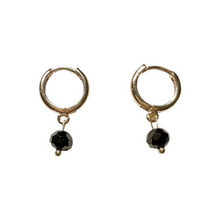 Load image into Gallery viewer, Summer &amp; Salt Black Lila Earrings
