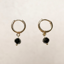 Load image into Gallery viewer, Summer &amp; Salt Black Lila Earrings
