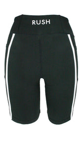 Rush Panel Pro High Waist Shorts - Black
