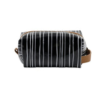 Load image into Gallery viewer, IY Cosmetic Bag - Stripe Black &amp; White
