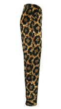 Load image into Gallery viewer, Rush Supreme Velvet Cuff Pants - Midnight Leopard
