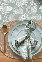 Load image into Gallery viewer, A Love Supreme Napkins  - Floral Kingdom White on Sage
