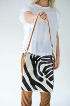 Load image into Gallery viewer, Trinity Talia Sling Bag Printed Zebra
