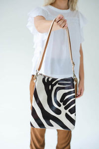 Trinity Talia Sling Bag Printed Zebra