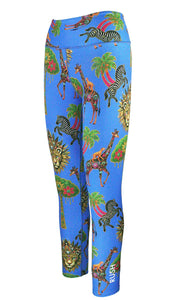 Rush F/L Tights  - Zambezi Gold