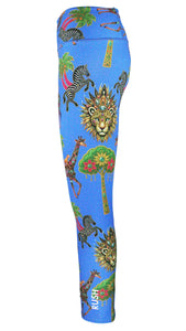 Rush F/L Tights  - Zambezi Gold