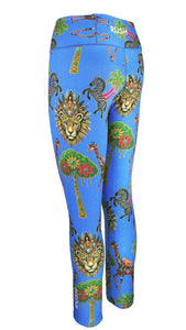 Rush F/L Tights  - Zambezi Gold