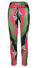 Load image into Gallery viewer, Rush F/L  Tights  - Waving Leopard
