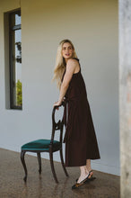 Load image into Gallery viewer, Trinity Emily Wrap Skirt - Chocolate
