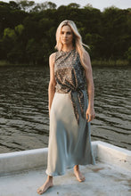 Load image into Gallery viewer, Trinity Satin Skirt - Mint
