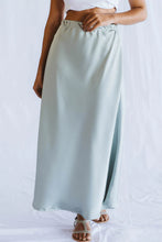 Load image into Gallery viewer, Trinity Satin Skirt - Mint
