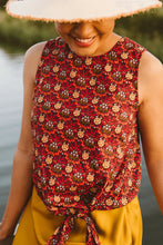 Load image into Gallery viewer, Trinity Libby Top - Orange
