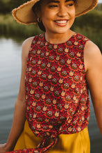 Load image into Gallery viewer, Trinity Libby Top - Orange
